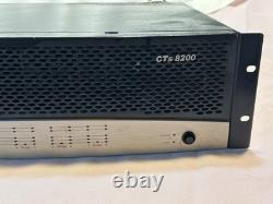 Crown CTS 8200 Rack Mount 8-Channel Professional Power Amplifier Fully Tested