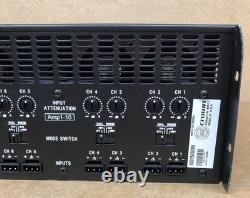 Crown CTS 8200 Rack Mount 8-Channel Professional Power Amplifier Tested Read Des