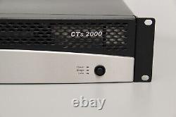 Crown CTs 2000 2-Channel Professional Rack Mount Power Amplifier BBY PIP2 Card