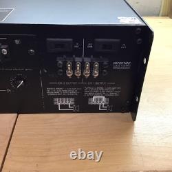 Crown Com-Tech 1600 Professional Power Amplifier Amp 800 WithCH Tested for Power