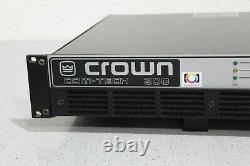 Crown Com-Tech 200 2-Channel Pro Audio Amplifier P. I. P. PA Input Card Included