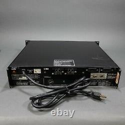 Crown Com-Tech 400 2ch. Professional Power Amplifier Stereo 400W Tested Cleaned