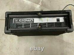 Crown Com-Tech Rackmount 400 Pro 2 Channel Power Amplifier with PIP module