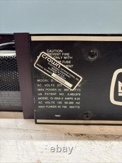Crown D-150A Series II Stereo Professional Power Amplifier