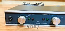 Crown D-75 2 Channel Power Amplifier 120V Pro Audio Studio Amp Hi/Fi Audiophile