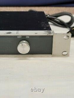 Crown D-75 2 Channel Power Amplifier Rack Mount D75 Amp Pro Audio 55 W