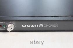 Crown D-75A 2-Channel 55W Rack Mountable Professional Stereo Power Amplifier