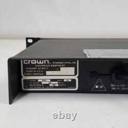Crown D-75A Professional 2-Channel Power Amplifier Made in USA