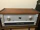 Crown Dc300a Amplifier With Rare Walnut Wood Case Professional Power Amp Usa