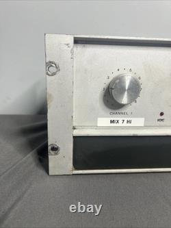 Crown DC300A Vintage Power Amplifier Tested Working Rackmount Classic Pro Amp