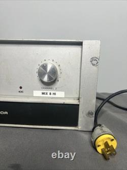 Crown DC300A Vintage Power Amplifier Tested Working Rackmount Classic Pro Amp