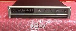 Crown Macro-Tech 600 Pro Powered Amplifier Rackmountable