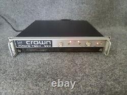 Crown Macro-Tech 600 Professional Power Amplifier with PIP FX