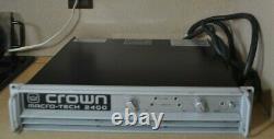 Crown Macro-Tech Professional Power Amplifier Model 2400