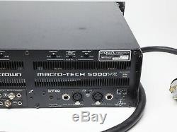 Crown MacroTech 5000VZ Professional amplifier