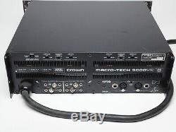 Crown MacroTech 5000VZ Professional amplifier