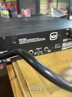 Crown Micro-Tech 600 professional PA power amplifier Tested