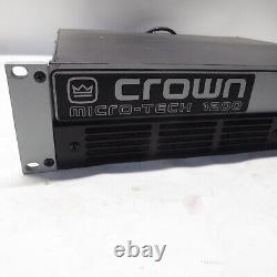 Crown Micro-tech 1200 Professional Power Amplifier