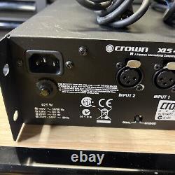 Crown Power Amp Xls-402 High Power Professional Rack-mount Amplifier 625 W