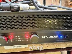 Crown Power Amp Xls-402 High Power Professional Rack-mount Amplifier 625 W