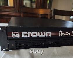 Crown Power Base 1 2 Channel Pro Audio Amplifier 200 p/c 8ohms