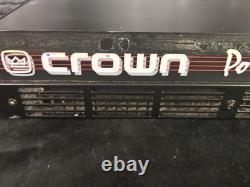 Crown Power Base 2 PB2 Channel Pro Audio Amplifier 400 Watts