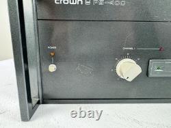 Crown Power Line Four PS-400 Professional Power Amplifier #b