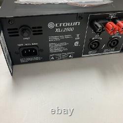 Crown Pro Audio XLi2500 1500 Watt 2 Channel DJ/PA Power Amplifier Amp XLI 2500