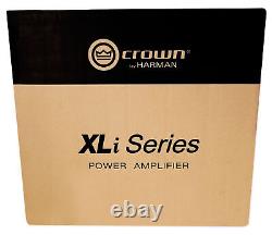 Crown Pro Audio XLi2500 1500 Watt 2 Channel DJ/PA Power Amplifier Amp XLI 2500