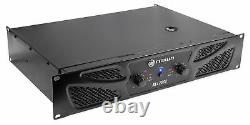 Crown Pro Audio XLi2500 1500w 2 Channel DJ/PA Amplifier+2 Speakon to 1/4 Cables
