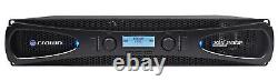 Crown Pro XLS2002 XLS 2002 2100w DJ/PA Power Amplifier Amp withDSP! +AT Microphone