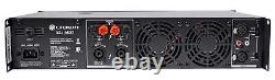 Crown Pro XLi1500 2 Channel DJ/PA Power Amplifier + (2) Dual 15 3-Way Speakers