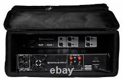 Crown Pro XLi3500 2700w 2 Channel PA Power Amplifier+DBX 231S EQ+Rack Case Bag