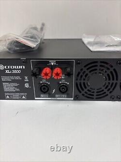 Crown Pro XLi3500 2700w 2 Channel PA Power Amplifier Professional Amp XLI 3500