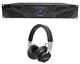 Crown Pro Xli800 600w 2 Channel Dj/pa Power Amplifier+audio Technica Headphones