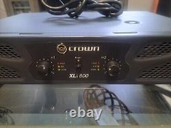 Crown Pro XLi800 600w 2 Channel Stereo / PA Power Amplifier