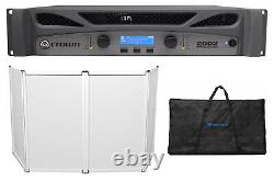 Crown Pro XTI2002 XTI 2002 2000 Watt Pro Power Amplifier Amp withDSP + Facade