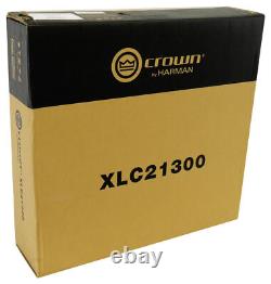 Crown XLC21300 2-Channel 1300 Watt Power Amplifier For Pro/Cinema XLC 21300
