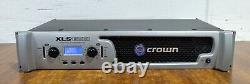 Crown XLS 1000 High-Density Professional Two-Channel Power Amplifier TESTED