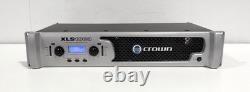 Crown XLS 1000 Two Channel Professional Portable Stereo Powered Amplifier