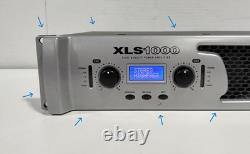 Crown XLS 1000 Two Channel Professional Portable Stereo Powered Amplifier Crown XLS 1000 Two Channel Professional Portable Stereo Powered Amplifier