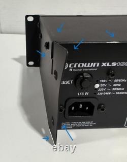 Crown XLS 1000 Two Channel Professional Portable Stereo Powered Amplifier