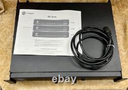 Crown XLS 202 Professional Power Amplifier 200WithChannel, Rackmount Ready Black