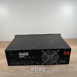 Crown XLS-602 1200 Watt 2 Channel Professional Rack Mount Amplifier Powers On