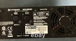 Crown XLS-602 1200 Watt 2 Channel Professional Rack Mount Power Amplifier