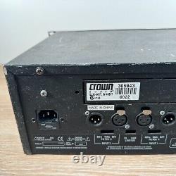 Crown XLS-602 1200 Watt 2 Channel Professional Rack Mount Power Amplifier