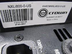 Crown XLi 800 Porfessional Audio Power Amplifier Amp 450W 2 Channel Rackmount