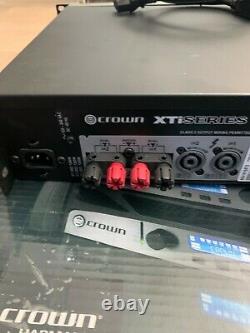 Crown XTi 4002 Professional Power Amplifier 2 channels 1200wpc 8ohms