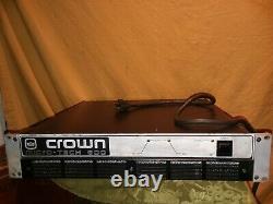 Crown amplifier Micro-Tech 600 professional PA power AMP MAX POWER 1800w
