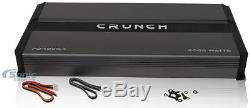 Crunch PD 4000.4 Watt Pro Power Power Drive 4 Channel Class AB Car Amplifier Amp
